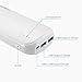 Aibocn Power Bank 16,000mAh Portable Charger External Battery with Fast Charging Technology for iPhone Samsung Galaxy and More, White