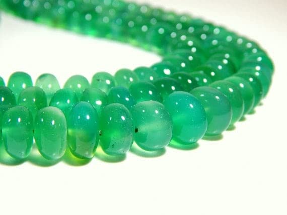 Onyx rondelle perles naturelles 9" pour un bijou chargé d'histoire