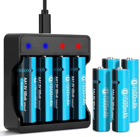 Palo 1.5V AA Lithium Battery Rechargeable 1.5V Li-ion AA Batteries For Toys Camera Clock Light 1.5v Usb Charger Case I.845811089 - View #8