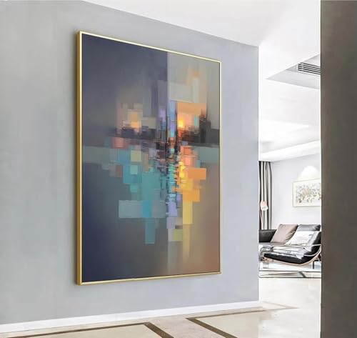 Décoration murale moderne salon AEFOUU impression sur toile paysage 71x89