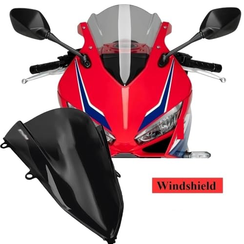 Pare Brise CBR650R Anti Turbulence Becquet Protection Premium