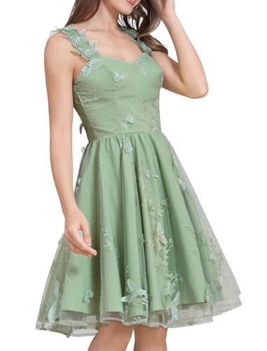 Robe de soirée pour femme style vintage années 1950 en maille