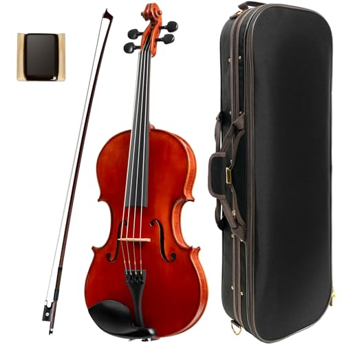 [Upgraded Version] Advanced Carlo Lamberti Solid Wood Classic Violin Outfit