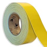 Duramark EC700 Floor Marking Tape for Concrete and Pavement | Industrial Marking Tape for Warehouses | Long-Lasting | High Durability (Yellow), 2 Inch X 18 Feet