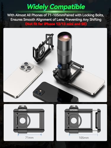 APEXEL 30X Enhanced Telephoto Lens