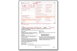 EGP IRS Approved Laser W-3 Tax Summary Form, Quantity 5