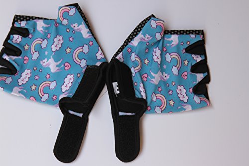 HANG Monkey Bars Gloves with Grip Control for 7 and 8 Years Old Children Monkey Bars Kids bar Gloves Kids Gymnastic Gloves Bars Kids Bike Gloves Girls Monkey bar Gloves Kids Monkey bar - Thumbnail 4
