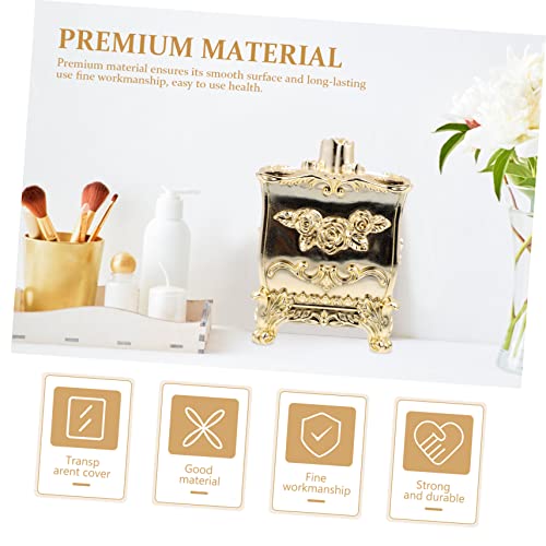 Ciieeo 5 Pçs Caixa De Algodão Caixa De Jóias Suporte De Esponja De Maquiagem Almofadas De Algodão Fa