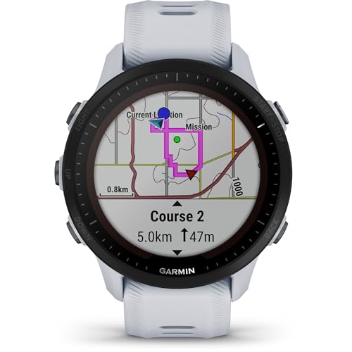 Garmin Forerunner 955 Solar wh, blanc, Taglia unica