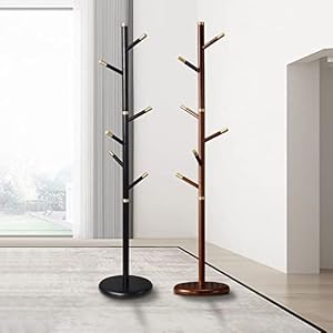 Entryway Coat Rack Freestanding Household Floor-standing Coat Rack Standing Coat Rack Retro Single-pole Hanger Bedroom Living Room Corner Coat Rack Coat Hanger Stand (A) Entryway Coat Rack Freestanding Household Floor standing Coat Rack Standing Coat Rack Retro Single pole Hanger Bedroom Living Room Corner Coat Rack Coat Hanger Stand A