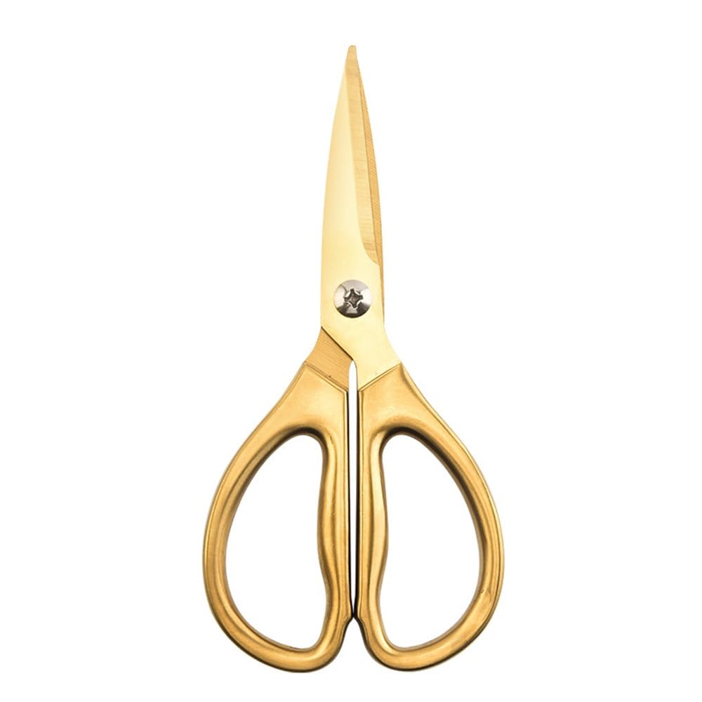 Forbici da Cucina Multiuso Forbici da Cucina multifunzionali in Acciaio Inossidabile Forbici da Cucina for la casa Perfetto Come Regalo(Gold)