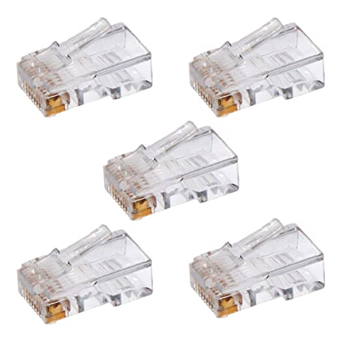 EDM E55017 Clavija Telefono 8 Vias Adsl Envasadas Cat.5, Multicolor