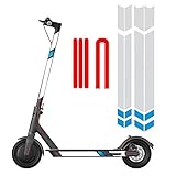 Exklusive Xiaomi-Anpassung:Das stickers styling set wurde speziell für den elektroroller Xiaomi Mijia M365 / M365pro / 1 entwickelt. Sie können an jedem teil der karosserie angebracht werden, um den reflexionseffekt bei nacht zu verstärken.