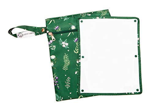 Image of Sarah Wells Pumparoo Wet/Dry Bag for Breast Pump Parts (Olive You)