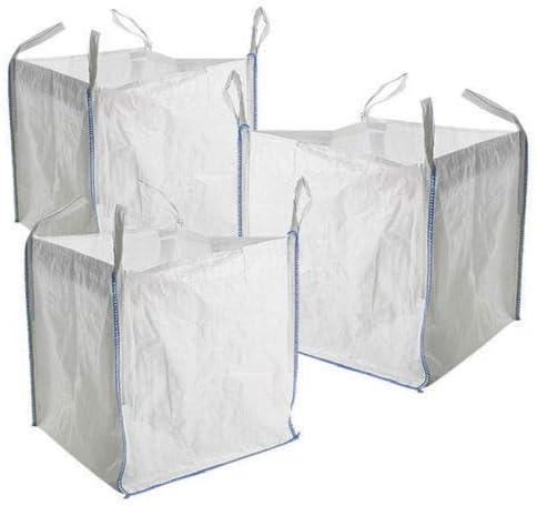 Airtech-UK 15 x NEW FIBC BULK BAGS BUILDERS GARDEN WASTE 1 TONNE TON JUMBO BAGS STORAGE SACK