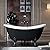 WOODBRIDGE BTA1842-ORB-Feet Drain + ORB Bathtub, Oil-Rubbed Bronze