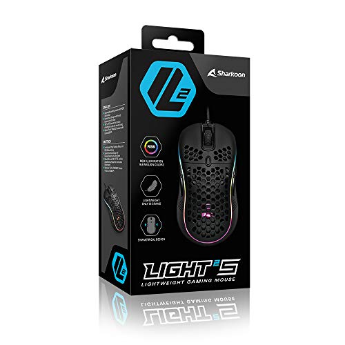 Sharkoon-Light-S-RGB-Raton-Gaming-Negro-USB-Gaming-Mouse