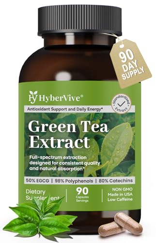 Extract 450mg, High-potency 50% Egcg (standardized), 98% Pol