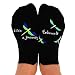 Toe Talk LIFE IS A JOURNEY EMBRACE IT Women's Non Slip Grip Socks For Pilates Yoga & Mindful Practice