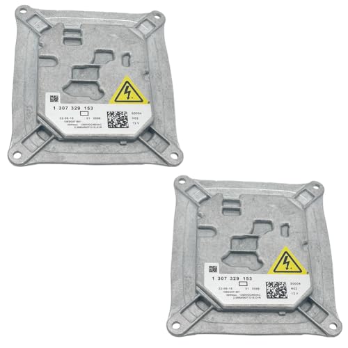 Amrxuts 130732915301 Xenon Ballast for BMW 328i 328xi 335i 335xi M3 645Ci 650i 650Ci M6 X3 X5 for 2006-2011 Cadillac DTS 2008-2012 R8 TT 1307329153, 63117182520 (2PCS 130732915301)