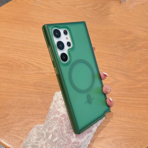 Coque Samsung S23 Plus magnétique : protégez votre dos givré sans bloquer l'induction