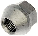 Dorman 611-353 Wheel Nut M14-1.50 Open Ended Nut - 21 mm Hex, 24 mm Length Compatible with Select Tesla Models, 10 Pack