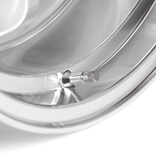 Circuit Performance Chrome Rubber Valve Stems Tr413 30Mm (Set Of 4) #TOP3