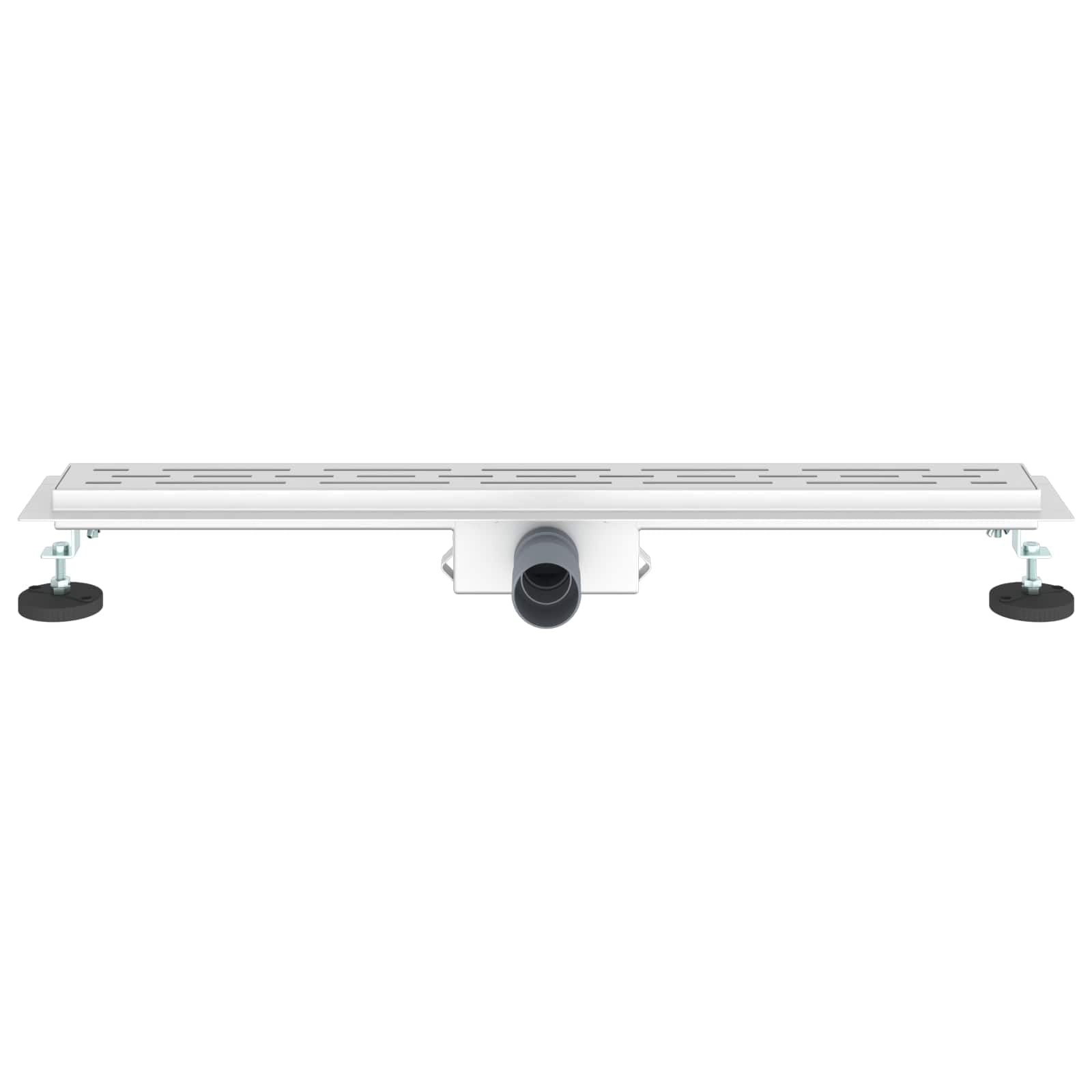 Drenaggio Doccia con Design a Striscia Argento 80 cm, Articoli di ferramenta,Prodotti Idraulici,Ferramenta per la Riparazione di impianti Idraulici,Articoli per idraulica, 3.053kg-42015958