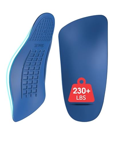 Plantar Fasciitis Arch Support Inserts – Thin Orthotics for Flat Feet