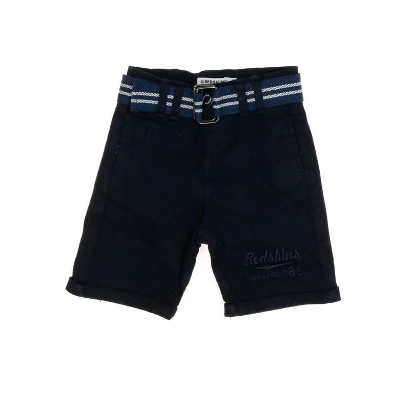Short marine enfant Redskins vêtement bébé mixte bleu foncé