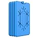 OUTXE Lot de 4 Blocs réfrigérants pour Le déjeuner, Le Sac Isotherme et la glacière Petit Format – Bloc de Glace pour Sac Isotherme