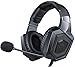 Produktbild PS4 Gaming Headset für PC, Xbox One, LED-Licht Gaming Kopfhörer mit Mikrofon für Computer Laptop Nintendo Switch Spiele (Schwarz)