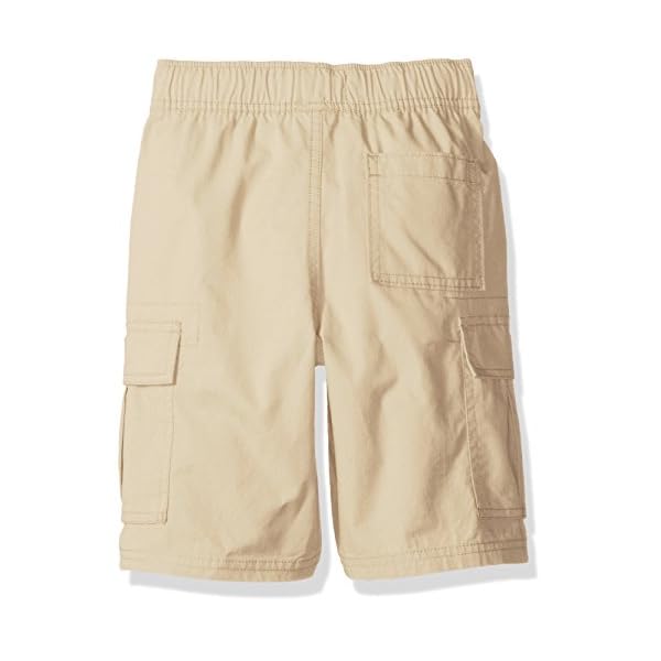 The Children's Place Boys' Pull on Cargo Shorts, Sand Wash Single, 14 - Image 3