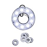 Trademark Innovations Golf Hole Lights, Backyard Putting Green, Golf Holes for Backyard, Glow in The Dark Golf Ball