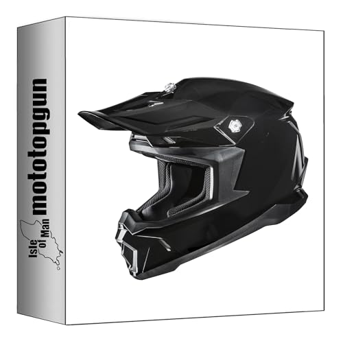 Casque Off-Road HJC C50 noir métallisé taille M pour moto cross