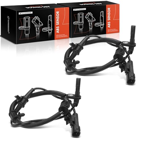 A-Premium ABS Wheel Speed Sensor Compatible with Chevrolet Models - Malibu 2013-2015, Impala 2014-2019, Malibu Limited 2016, Sedan - Front Driver and Passenger Side, Replace# 22831244, 23483145