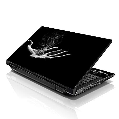 Image of LSS Laptop 15 15.6 Skin Cover with Colorful Smoking Hand Pattern for HP Dell Lenovo Apple Asus Acer Compaq - Fits 13.3 inch 14 inch 15.6 inch 16 inch (2 Wrist Pads Free)