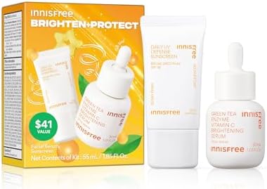 innisfree Daily UV Defense SPF 50+ PA++++ Korean Face & Body Sunscreen, Broad Spectrum, Invisible Finish, No White Cast, Lightweight, Hydrating