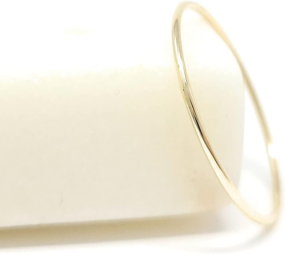 14k Solid Gold Very Thin Stacking Ring