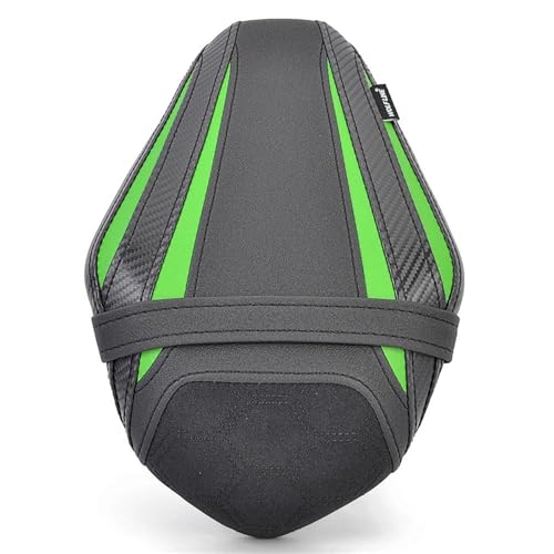 Cojín trasero verde para Kawasaki ZX-6R 2019-2025 asiento joroba
