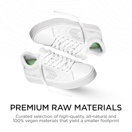 SALVAS Premium Leather Sneakers, Comfortable Shoes for Men, Lightweight & Sustainable, Versatile Casual Footwear with 100% Vegan Insoles, Rubber Soles3