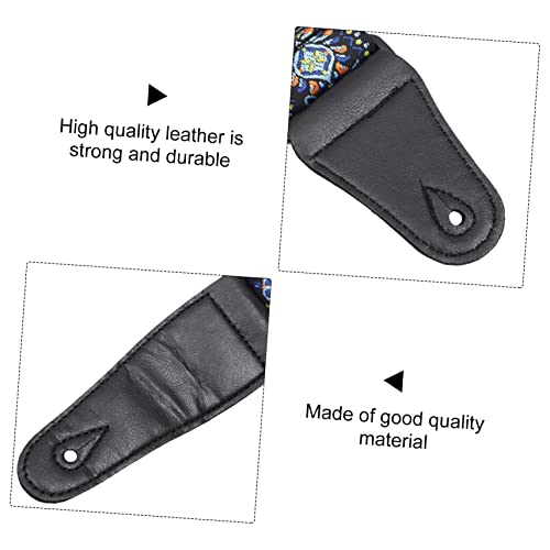FAVOMOTO 1Pc Sangle De Guitare Ceinture En Cuir Guitare Classique Sangles Réglables Guitare Classique Coton Ceinture De Guitare Guitare Accessoires Coton Sangle De Guitare Broderie - Les Beatles, Paul McCartney, John Lennon, RIngo Starr, George Harrison FAVOMOTO 1Pc Sangle De Guitare Ceinture En Cuir Guitare Classique Sangles Réglables Guitare Classique Coton Ceinture De Guitare Guitare Accessoires Coton Sangle De Guitare Broderie – Image 5