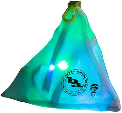 Big Agnes mtnGLO LED Tent & Camping Lights, Blue/Green, One Size