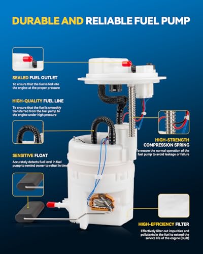 Image of PHILTOP Electric Fuel Pump Assembly FG1189, P76775M, SP3043M