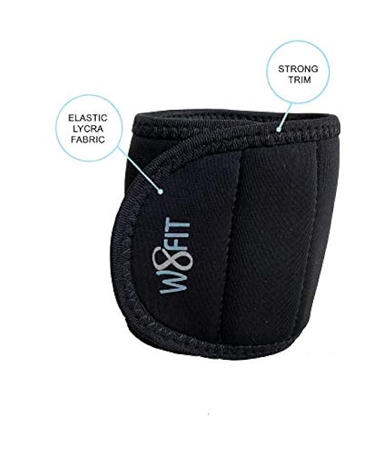 Adjustable Wrist Weights 1 LB pair (1/2 lb each cuff) Small 4 - 6