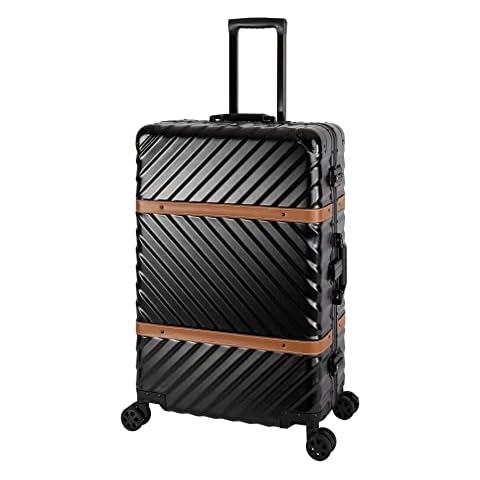 Travelhouse Paris Travel Suitcase Trolley Aluminium Frame Large Assortment of Colours (S, M, L, XL), black, XL Koffer, Case Cover