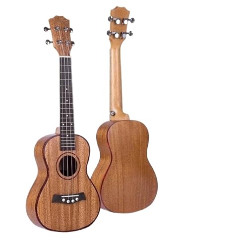 23 インチアコースティックウクレレ、ローズウッド指板、楽器ギター音楽楽器初心者のためのミニギター ウクレレセット(B)