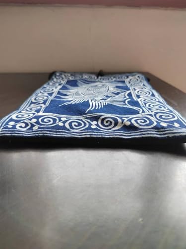 Ethnic wax printing handmade shoulder bag3