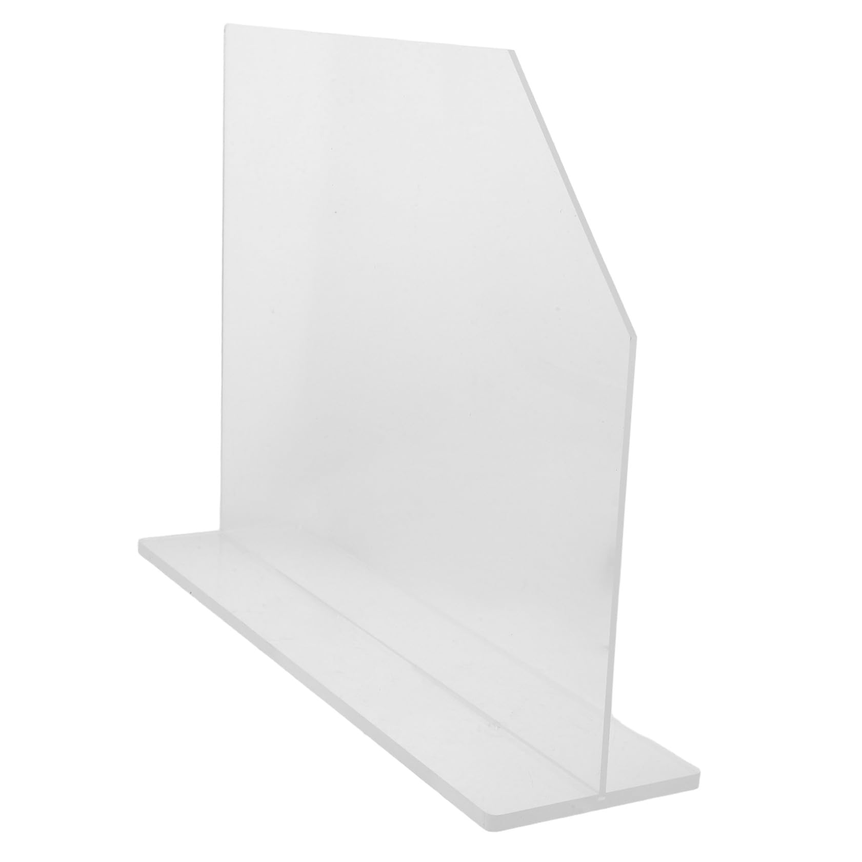 Panneaux anti-éclaboussures en acrylique lot de 2 avec base pour évier et laboratoires