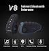V8 BT Intercom Bluetooth Interphone 1200M Range 6 Riders Motorcycle Helmet Motorcycle...